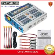 EV-PEAK CQ3 100W 10A 1-6S Battery Balance Charger for LiPo LiFe NiCd Battery SZ