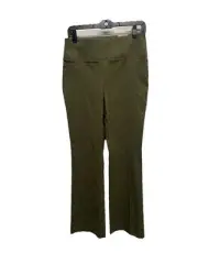 Chico's Perfect Stretch Bootcut Pants Women's Size US 4 Olive Green NWT