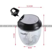 No Need Power 520/900ML Vegetable Fruit Chopper Mincer Slicer Cutter Apple Pear