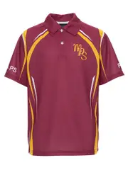 Maroon/Gold SS Polo - Prep