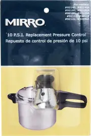 92110 Stainless Steel Pressure Cooker and Canner Control, 10-PSI for Model 92...