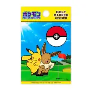 Pokemon Pikachu & Eevee Golf marker / Golf Plush Pokémon Pocket Monster