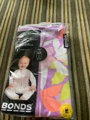bonds zip Wondersuit Lilac Floral Sz 00 Bnip Acc612