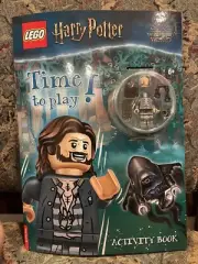 Lego Harry Potter Activity Book W/ Sirius Black Minifigure New
