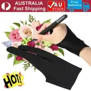 Artist Glove Two-Finger Free Size Drawing Glove Anti-fouling for Light Box HG