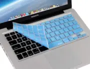 XSKN English Language Keyboard Cover Silicone Skin for Macbook 12 " Retina ~BLUE