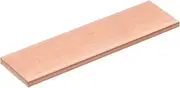 uxcell Copper Flat Bar, 0.24" Thickness x 1.57" Width x 5.91" Length Copper Bus Bar Stock Plate Mill for Electrical (6mm x 40mm x 150mm)