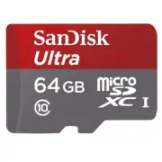 Sandisk Ultra 64GB Micro SDXC MicroSD Memory Card High Speed for Smartphones