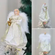 Angel Christmas Tree Topper, Elegant Xmas Tree DecorationHoliday Ornament