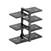 Pot Rack Organizers: 7-Tier Adjustable Heavy Duty Pan Rack