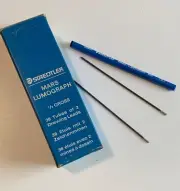STAEDTLER MARS Lumograph H - 1/2 gross 36 tubes of 2 drawing leads - NEW