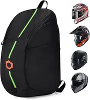 Motorcycle Helmets Backpack - Lightweight Helmets Backpack | Lightweight Helmets Storage Bag with Reflective Strip, Multifunctional Helmets Backpack for Cycling, Single Attribute, Refer to description