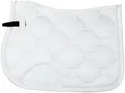 Bates All Purpose Saddle Pad Pony White