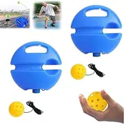 Match Buddy Pickleball Trainer,Pickleball Trainer Ball with String,Professional Pickleball Training Aids, Practical Rebound Practice Ball,Pickleball Match Buddy for Single Player Solo Training