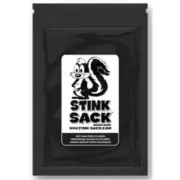 Stink Sack Smell Proof Bags 10CT Medium 4" X 6" Black Bags