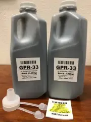 (2,000g) BLACK GPR-33 Toner Carrier mixed Refill for Canon C7055 7065 7260 7270