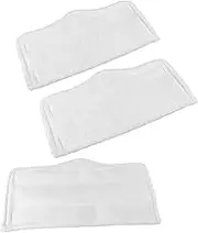 Mikinona 3pcs Microfiber Steam Mop Pads Compatible with Shark Mops Washable Replacement Cleaning Pads for High Absorption and Enhanced Performance
