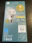 GE LED Dusk to Dawn Outdoor Light Bulb Soft White 8.5w 800 Lumen 60w LED A19