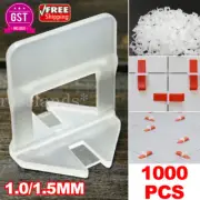 1000pc x Tile Leveling System Clips Levelling Spacer Tiling Tool Floor Wall 1mm