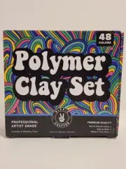 Polymer Clay Set - Modeling Clay Sculpting and Oven Bake Kit