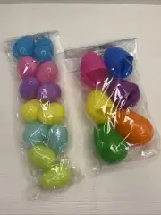 Plastic Easter Eggs 2 Pack. New