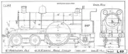 Henry Greenly Archive 2 1/2" Gauge GNR Ivatt bogie single 4-2-2 (unit = Set on M