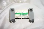 2 NOS Reeves Instrument SR4611-1 Aluminum Resolver Motor Mounting Bracket W/BB