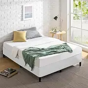 [Zinus] Double Bed Base Smart Ensemble Mattress Foundation - White