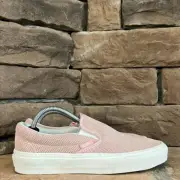 NWOB Vans Pink Perforated Slip On / SZ 6.5
