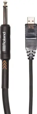 Roland RCC-10-US14 Oxygen-Free USB to 1/4" TRS Hi-Quality Passive Cable, 10ft