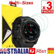 Tempered Glass Screen Protector Fr Garmin Fenix 7 7X 7S6 6S 6X 5S 955 45 venu AU