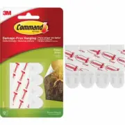 (36)-3M Command 3.87" x 0.23" 1 Lb. Capacity Removable Poster Mounting Strips