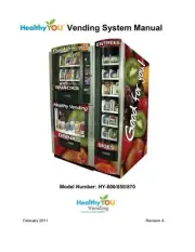 Healthy You Vending System Manual (65 pages) - copy of original book mailed