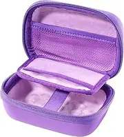 ProCase Carrying Case for Kodak PIXPRO FZ55/FZ53/FZ45/FZ43, Hard Shell CCD Camera Case, Video Vlogging Camera Bag, Cute Digital Camera Compact Travel Protective Storage Case -Purple