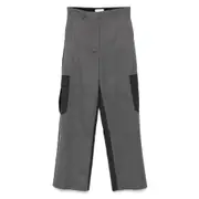[Stella McCartney] Stella McCartney-Pantaloni Grigio-Donna 38 IT