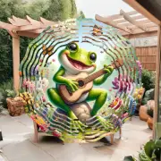 10 Inch Frog Wind Spinner
