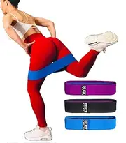 Resistance Bands for Exercise, Non-Slip Fabric, Unisex, Set of 3