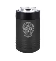 Can Bottle Cooler Insulated Drink Holder Sugar Candy Skull