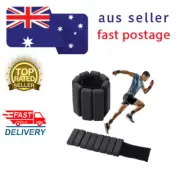 2Pcs ADJUSTABLE SILICONE WRIST AND ANKLE WEIGHTS Wearable Weighted Straps