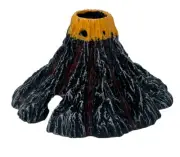 Fish Tank Aquarium Volcano Decoration Volcanic Eruption Decoration Hot Lava