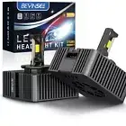 D5S LED Headlight Bulbs Replace HID Xenon Conversion Super White 6000K 80W Kit