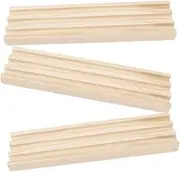 Kisangel 3pcs Domino Racks for Mexican Train Domino Holder with Non Slip Base for Organizing Design for Long Term Use