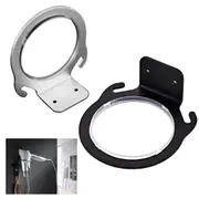 Hair Dryer Holder Wall Rack Bathroom Salon Storage Rack Shelf Round Yo