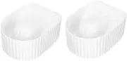 minkissy Pcs Diy Manicure Kit Nail Soak Bowl Manicure Bowl for Hand Acrylic Nail Art Removal Supplies