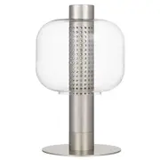 Parola 1 Light Table Lamp Nickel / Clear - PAROLA TL-NKCL
