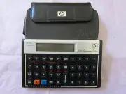 Hewlett Packard HP 12c Platinum Financial Calculator 25 Anniversary Edition Case