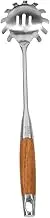 Mikinona Stainless Steel Shovel Spoon Pasta Server Noodle Spoon Noodle Colander Pasta Server Kitchen Strainer Smooth Surface Simple Design Kitchen Accessory