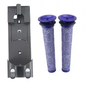 Suitable for Vacuum Cleaner V6 Rack Charging Stand Dust Filter Set Vacuum Cleaner Storage Rack Docking Station