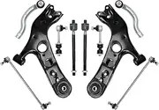 10pcs Front Lower Control Arm Tie Rod End Link Kit Compatible With Toyota RAV4 2006 2007 2008 2009 2010 2011 2012 2013-2018