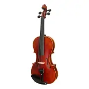 NEW Steinhoff Full Size Advanced Student Solid Top Violin Set Antique Finish